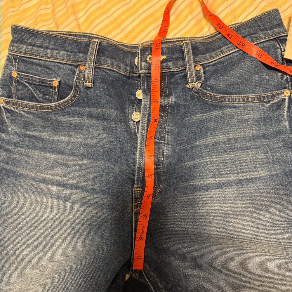 MOTHER superior Blue tripper Ankle Fray Jeans - Picture 7 of 7
